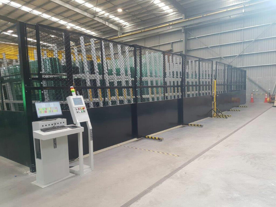 3 mtr high industrial guarding 3 1