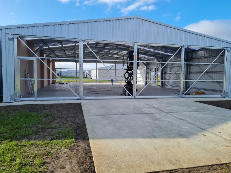 aluminium aircraft hangar door frames