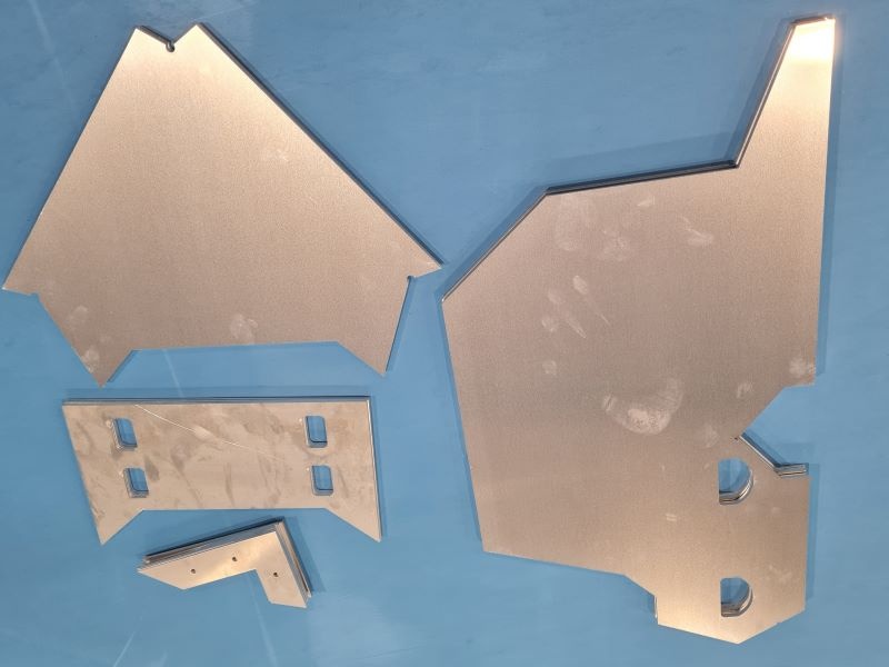 aluminium laser cut marine parts