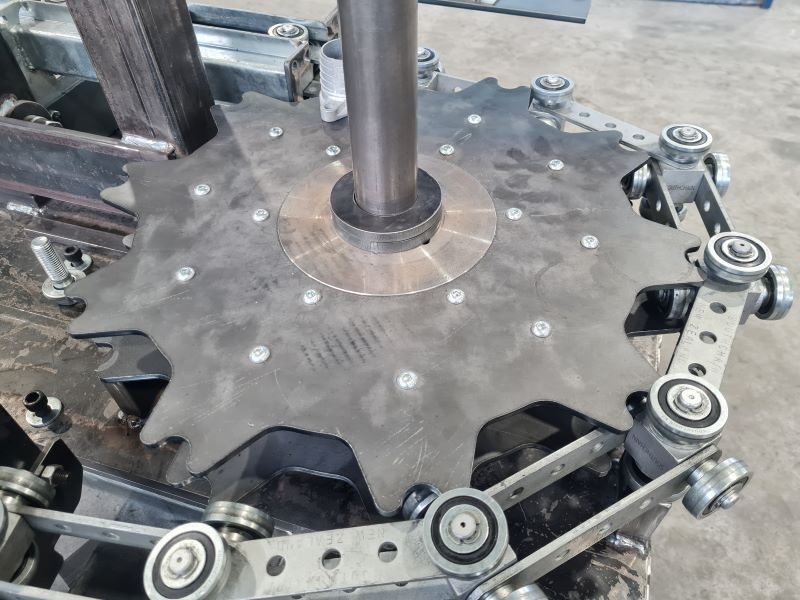 carbon steel laser cut chain sprocket