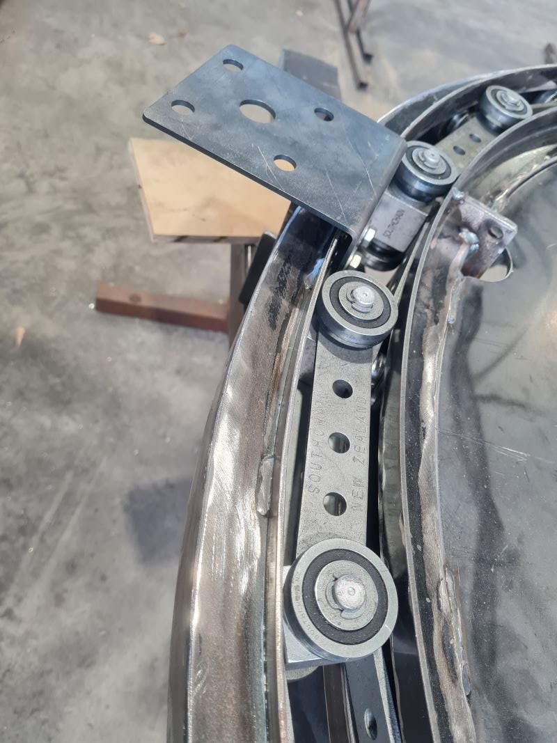 conveyer machined parts bearings