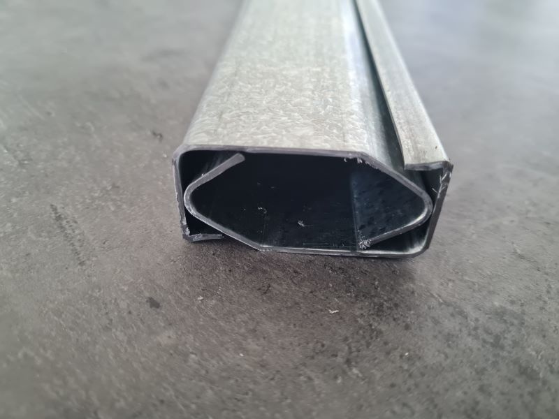 galv steel door track