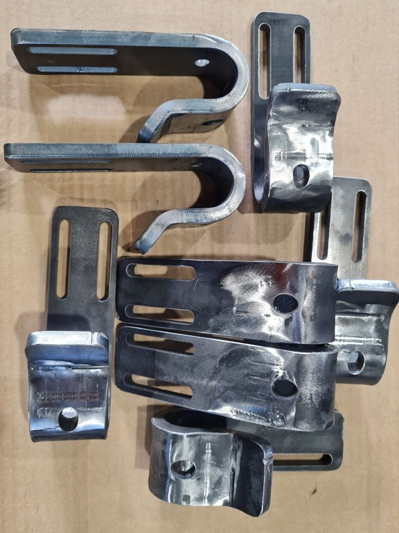 laser cut and folded lifting lugs