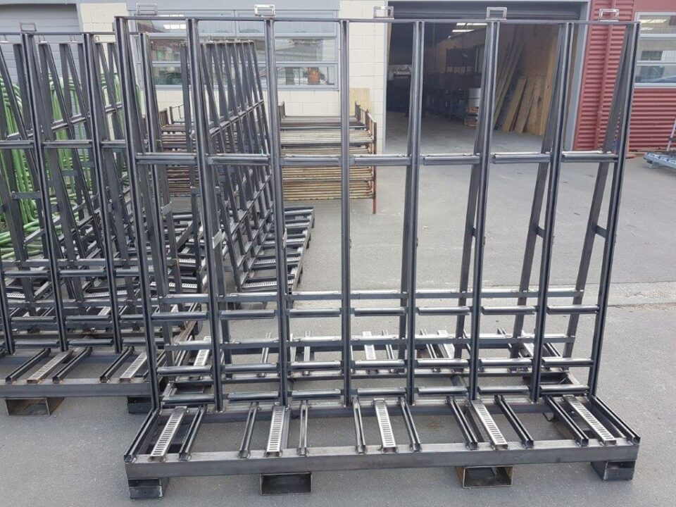 mobile glass trolley 2