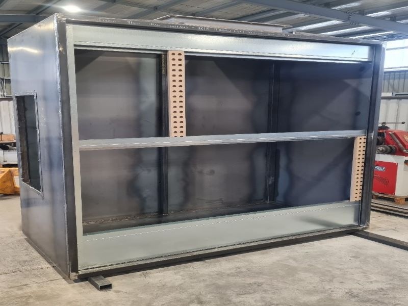 spray boot enclosure