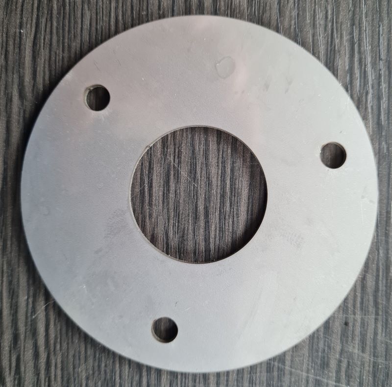 stainless steel flange with bolt holes