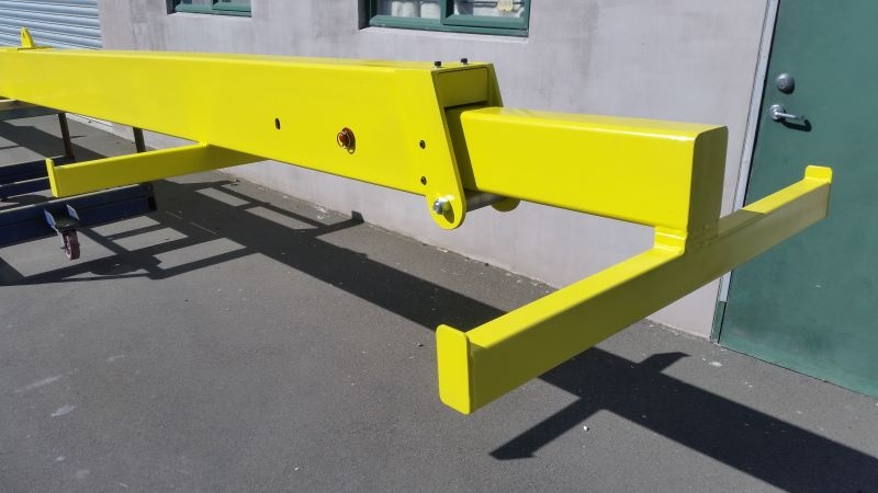 telescopic certified lifting beam